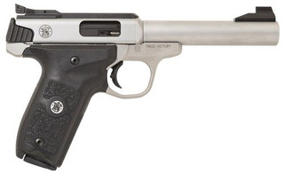 Smith & Wesson SW22 Victory 22 LR, 5.5" Barrel, Target, Stainless, 10rd, Mass Legal