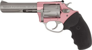 Charter Arms Pathfinder Lite Pink Lady, .22 LR, 4.2" Barrel, 6rd, Stainless