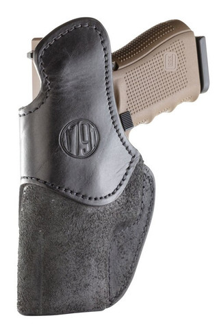 1791 RCH Rigid Concealment Holster, IWB, Black Leather, Fits H&K 45c, P2000, USPc, VP9sk / Sig P228, P229, P239, M11A1, P229c, P320, P320c / Springfield XDS, XDE, XDMc, XD45 / Taurus G2, PT111, PT24/7, 709 Slim, Right Hand, Size 5