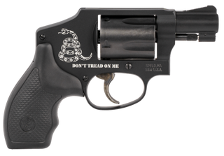 Smith & Wesson 442 Airweight 'Don't Tread On Me', .38 Special, 1.8" Barrel, Black, 5rd