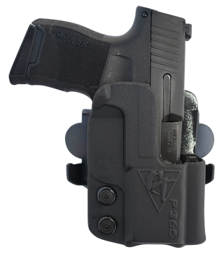 Comp-Tac  Outside Waistband Sig Sauer P365 XL, Black Kydex, Right Hand