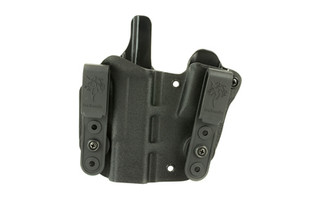 Desantis Pegasus Pipe Hitter IWB Appendix, Integrated Mag Pouch, Right Hand, Black, Kydex, Fits Glock 19/19X/23