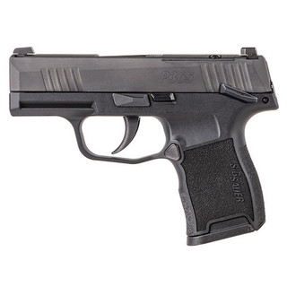 Sig P365-380 .380 ACP, 3.1" Barrel, Night Sights, Manual Safety, Black, 10rd