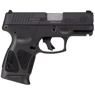 Taurus G3C 9mm, 3.26" Barrel, No Thumb Safety, Black, 12rd