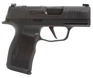 Sig Sauer P365 9mm, 3.10" Barrel, Black, Optic Ready, 10rd