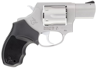 Taurus Model 856 38 Special +P, 2" Barrel, Silver, Rubber Grips, 6rd