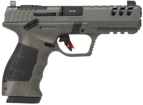 SAR USA SAR9 Gen 3 9mm, 4.4" Barrel, Platinum Cerakote, 17rd