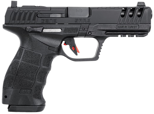 SAR USA SAR9 Gen 3 9mm, 4.4" Barrel, Black Cerakote, 17rd