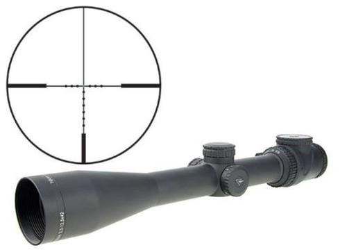 Trijicon AccuPoint Black Hardcoat Anodized 2.5-12.5x42mm 30mm Tube Illuminated MOA-Dot Crosshair Green Dot Reticle