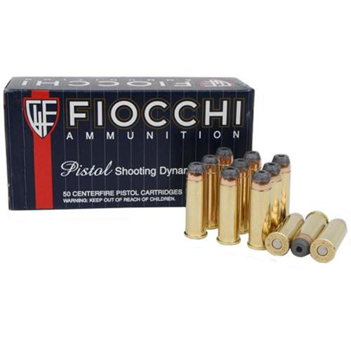Fiocchi .44 Remington Magnum, 200 Gr, Jacketed Hollow Point, 50rd Box