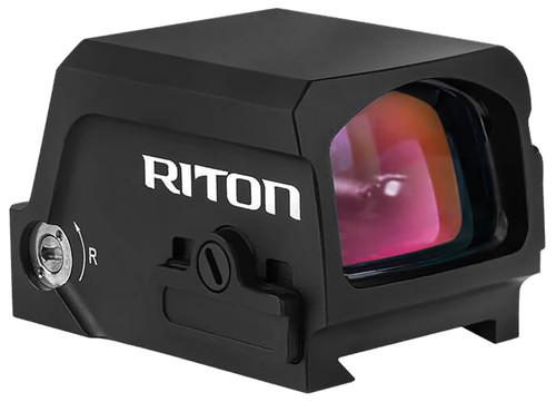 Riton 1 Tactix Reflex Sight, 1x22mm, Black, 1 MOA Illuminated Red Dot Reticle