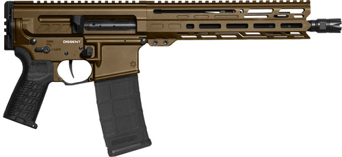 CMMG MK4 Dissent 300 Blackout, 10.5" Threaded Barrel, Midnight Bronze Cerakote, 30rd