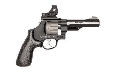 Smith & Wesson Performance Center 327 Jerry Miculek Signature 9mm, 5" Barrel, Black Laminate, Vortex Compdot Red Dot, 8rd
