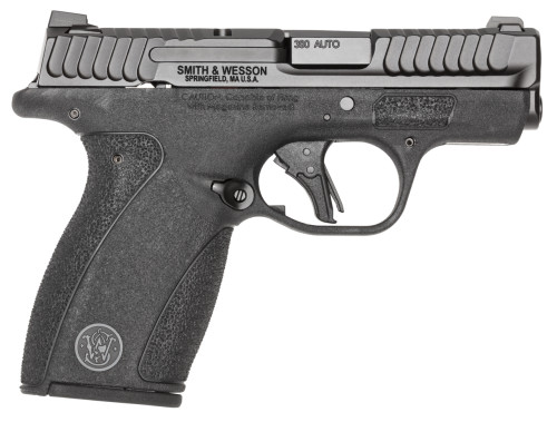 Smith & Wesson Bodyguard 2.0 Micro Frame 380 ACP 2.75" Barrel, Black Serrated SS Slide, Black Polymer Frame, No Manual Safety, Textured Grip 12 Rd