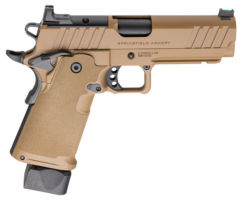 Springfield Prodigy 9mm, 4.25" Barrel, Coyote Brown Cerakote, Optic Ready, 20rd