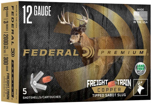 Federal Freight Train 20 Ga, 3", 275gr, Copper Sabot, 5rd Box