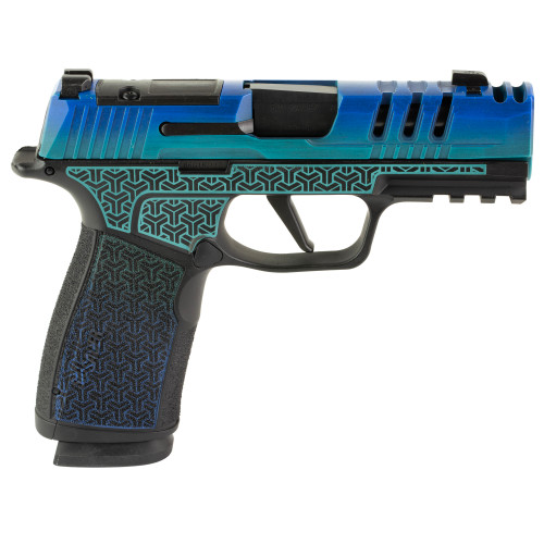 Sig P365 X-Macro 9mm, 3.1" Barrel, Galactic June Bug Colored, Optic Ready, 17rd