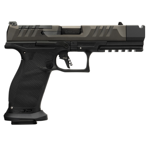 Walther PDP Pro-X 9mm, 4.6" Threaded Barrel, Black, PMM Compensator, 10rd