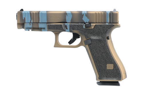 Glock 47 Gen 5 Lipsey's Exclusive 9mm, 4.49" Barrel, Bronze Tiger Stripe Cerakote, MOS Cut, 17rd