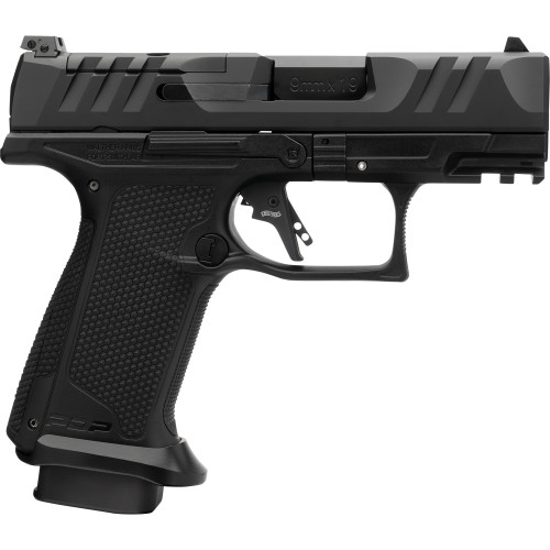 Walther PDP Pro F-Series 9mm, 3.5" Barrel, Black, Optic Ready, 18rd