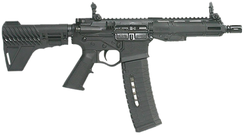 ATI Alpha Maxx AR15 Pistol 5.56x45/223, 7.5" Barrel, Black, Flip Up Sights, Pro 2A Blade Brace, M-Lok, 60rd *MUST BE 21 YEARS OR OLDER TO PURCHASE*