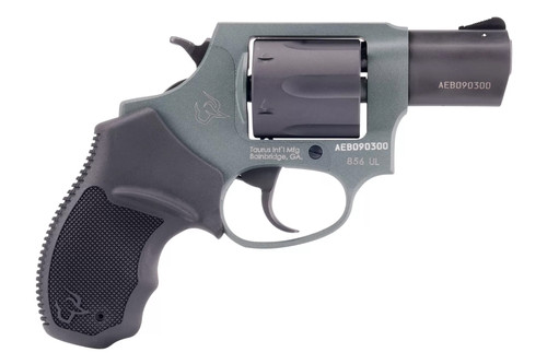 Taurus 856 Ultra-Lite 38 Special, 2" Barrel, Charcoal Green Frame, Black Cylinder/Grip, 6rd
