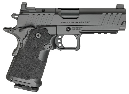 Springfield 1911 DS Prodigy Compact AOS 9mm, 4.25" Barrel, Black, Optic Ready, Thumb Safety, 15rd
