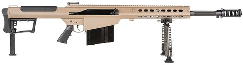 Barrett M107A1 50 BMG, 20" Barrel, Flat Dark Earth, Optic Ready, Hard Case, 10rd