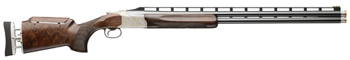 Browning Citori 825 Golden Clays Trap 12 Ga, 2.75" Chamber 32" Barrel, Engraved Nickel Rec, Walnut Furniture, 2rd