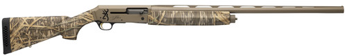 Browning Silver Field 12 Ga, 3.5" Chamber 28" Barrel, Mossy Oak Original Shadow Grass Furniture, Flat Dark Earth Rec, 4rd