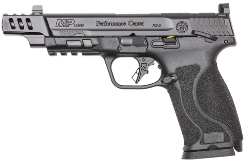 Smith & Wesson M&P M2.0 Performance Center 10mm, 5.6" Ported Barrel, Night Sights, Optics Ready, 2x10rd Mags