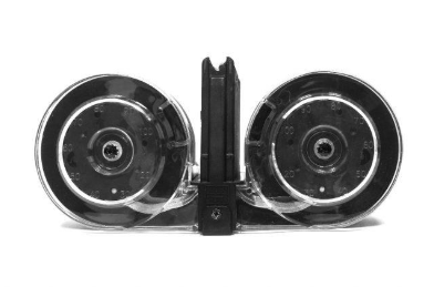 KCI AK-47 Platform Magazine, Black, 223 Rem/5.56 NATO100rd Drum