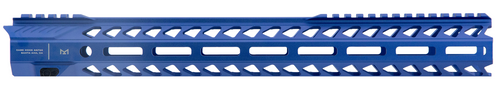 Strike Strike Rail with M-Lok AR-15 Rifle Aluminum Blue Hard Coat Anodized 15.5"