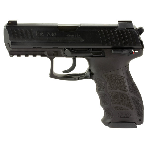 HK P30S 9mm, 3.85" Barrel, V3 DA/SA, Manual Safety, Night Front Sight, 2x10rd Mags