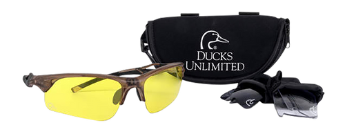 Radians Ducks Unlimited Interchangeable Lens Kit Clear/Smoke/Amber Lens Translucent Frosted Frame
