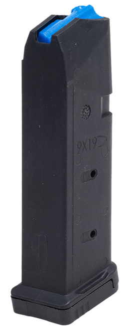 Leapers 15rd 9mm Fits Glock Black Polymer/Steel