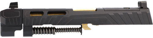 Sig Sauer P320 9mm Gold/Black Stainless Steel Optic Ready Slide XRAY3 Sights