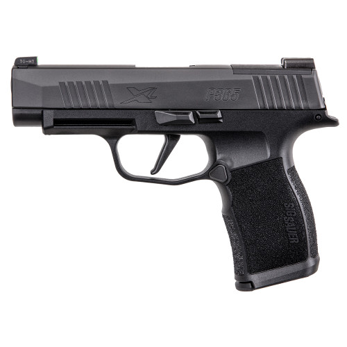 Sig Sauer P365XL, Sub-Compact, 9mm, 3.7" Barrel, Nitron Finish, Black, XRAY3 Day/Night Sights, Optics Ready, 12rd, 2 mags