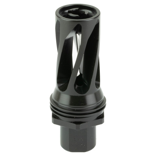 HUXWRX Safety Company Flash Hider-QD 556, 1/2X28 Long (2.7"), .223 Remington/5.56NATO, Flash Hider, Quick Detach Suppressor Mount, Compatible with HX-QD 556K, 556, 762, 762 Ti, Magnum Ti Suppressors, Black