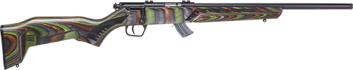 Savage Mark II Minimalist 21 Sharp,18" Threaded Barrel, Drilled & Tapped, Boyd's Minimalist Satin OD Green Laminate Stock, 10rd