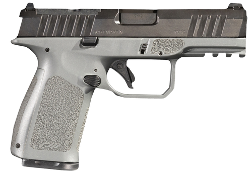 Rost Martin RM1C *CA Compliant* Compact 9mm 4" Match Grade Barrel, Black Tenifer Steel Optic Ready/Serrated Slide, Stone Gray Polymer Frame 2 10rd Mags