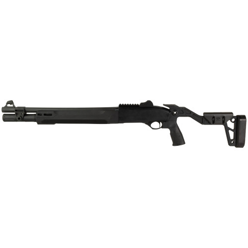Beretta 1301 Tactical Mod 2 12 Ga, 3" Cham, 18.5" Barrel, Black, Chisel Stock, M-Lok Forend, Improved Cylinder, Ghost Ring Sight, 7rd