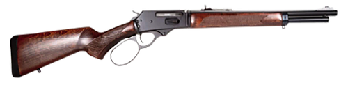 Rossi R95 Trapper 45 Long Colt, 16.5" Barrel, Oxide Finish, Black, Buckhorn Rear Sights, Drift Adjustable Front Sight, Wood Stock, 8 Round