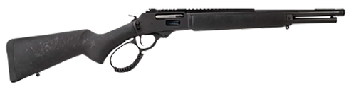 Rossi R95 Triple Black 44 Magnum, 16.5" Threaded Barrel, Cerakote Finish, Black, Ghost Ring Sight, Picatinny Rail, Wood Stock, 8 Round