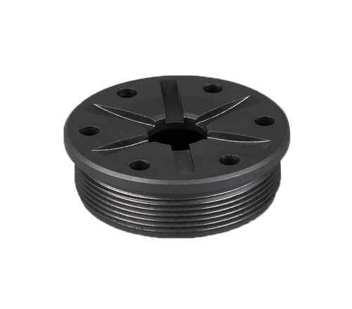 SilencerCo Bravo Front Cap 9mm Fits Matte Black