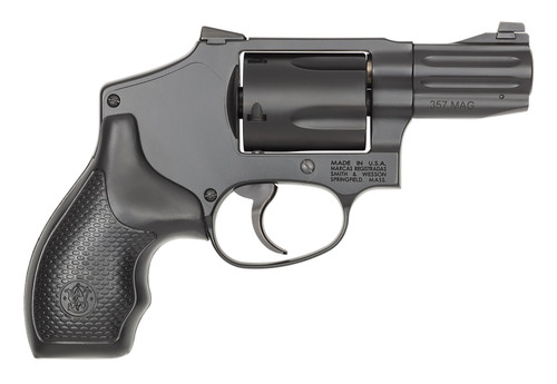 Smith & Wesson Model 640 Black Edition, DAO Revolver, 357 Mag/38 Special, 2.125" Barrel, Stainless Barrel, Cerakote Black, Night Sights, 5rd