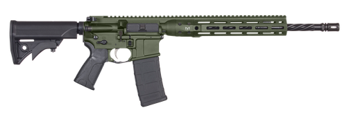 LWRC DI 5.56mm, 16" Barrel, Olive Drab, M-Lok, 6-position Stock, 30rd
