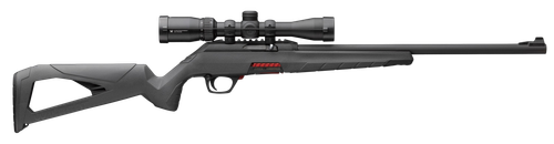 Winchester Wildcat Scope Package 22 LR, 18" Barrel, Matte Finish, Black, Ghost Ring Sights, Vortex II 2-7X32 Scope, 10rd
