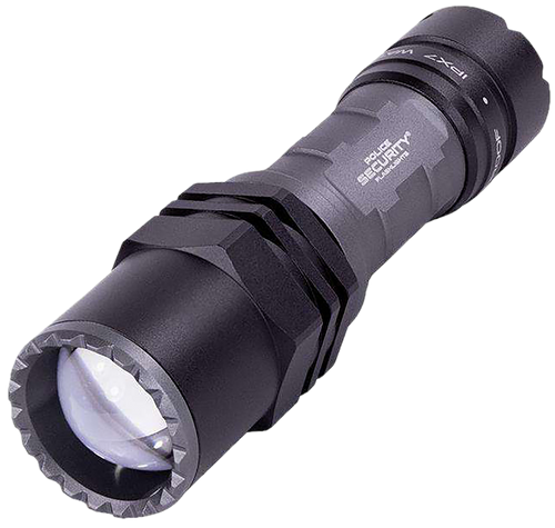 Police Security Marketing Long Throw Flashlight Long Throw Black 400 Lumens