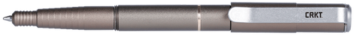 CRKT Collet Pen, Silver Aluminum, 5.43" Overall Length